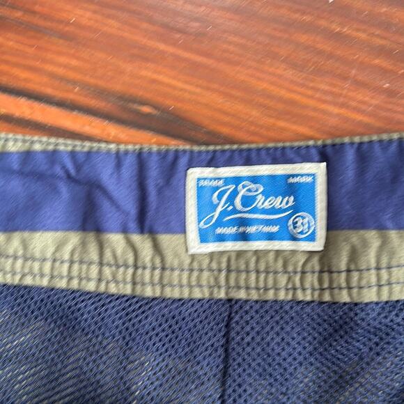 J. Crew unlined patterned pocket cargo swimsuit sz 31 - Picture 5 of 6